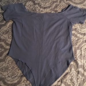 Off the shoulder bodysuit
